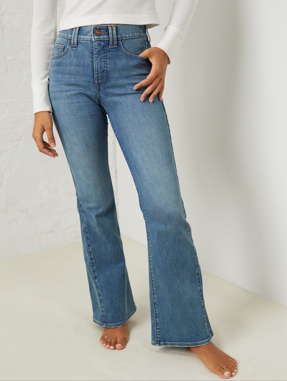 UpWest All-Day Flare Denim Size S (4/6)